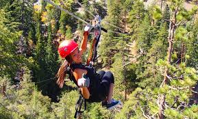 The pacific crest trail is a national park that runs parallel to the west coast of north america. Mountain View Ziplining Tour Ziplines At Pacific Crest Groupon