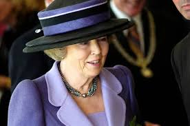 Enszchede Hollandia 2001 Szeptember Holland Királyi Fenség Beatrix  Királynője Enschede — Stock szerkesztői fotó © Buurserstraat38 #448359442