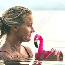 3 hommes descendent la rivière de Los Angeles en bouée géante flamant rose  (Vidéo)