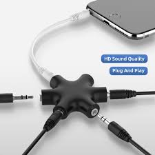 Robotsky 3 5mm Audio Aux Cable Splitter 1 Male To 5 Female Headphone Port 3 5 Jack Share Adapter For Tablet Mp3 Mp4 Mobile Phone Buy From 2 On Joom E Commerce Platform Wireless bluetooth converter cable for audio technica ox5 sonicfuel w/ mic. robotsky 3 5mm audio aux cable splitter 1 male to 5 female headphone port 3 5 jack share adapter for tablet mp3 mp4 mobile phone