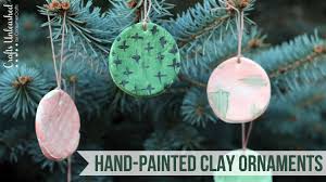 homemade clay ornaments easy quick