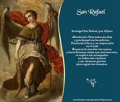 Arcangel San Rafael San Rafael Arcangel Buenos Dias Perros Arcangeles