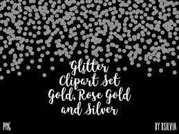 Glitter Clip Art Set Gold Glitter Rose Gold Glitter And Etsy Clip Art Art Set Rose Gold Glitter