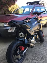 Motodynamic Came Threw With The Fender Delete And Smoked Tail Light With Integrated Blinkers Hondagrom