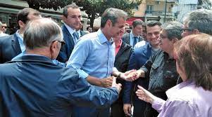 Περιοδεία κυριάκου μητσοτάκη σε καρδίτσα και τρίκαλα. Dektos Me En8oysiasmo O Kyriakos Mhtsotakhs Sta Trikala Fwtoreportaz Trikalain