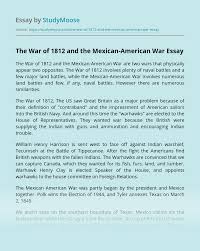 México vs canadá cobertura en vivo | preolímpico. The War Of 1812 And The Mexican American War Free Essay Example