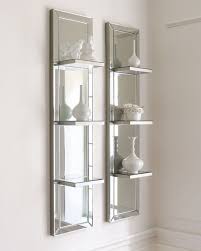 Mirrored Shelf Wall Panel Mirrored Furniture Mirror With Shelf Wall Mirror With Shelf