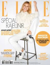 Elle France February 1 2019 Cover Elle Magazine Magazine Cover Eva Herzigova