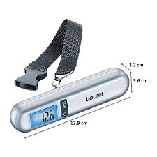 I compared it to the other digital scale in my house and both are measuring the same. Buy Beurer Luggage Weight Scale Switch On Technology Automatic Hold Function Ls 06 Silver Online Croma
