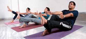 Yoga Fitness Asana Family Workout Naukasana How To Lie On Your Back With Feet Together And Arms By Your Side Br Abdominal Muscles Workout Abdominal