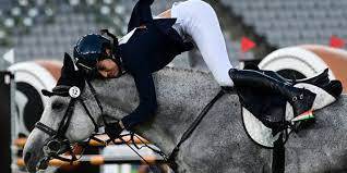Jessica springsteen and her horse, don juan van de donkhoeve, failed to qualify for the equestrian individual final after knocking down a rail. F Su7gbn3wlxlm