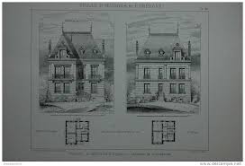 Villa A Choisy Le Roi Architecte Bonnenfant Architectural Prints Luxury House Plans House Plans