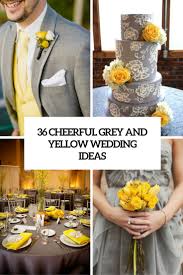 Whether it's rearranging furniture, moving around accessories, adding color… you get the picture. 36 Cheerful Grey And Yellow Wedding Ideas Weddingomania