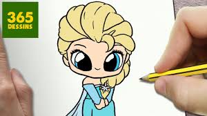 Dessiner plusieurs sortes de soleils. Comment Dessiner Elsa Kawaii Etape Par Etape Dessins Kawaii Facile Youtube