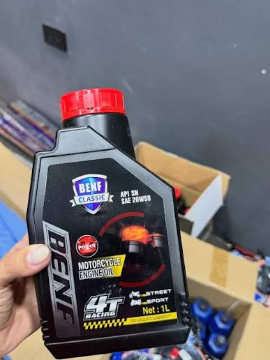 BENF ACEITE 4T MINERAL 20W50 ALTO KILOMETRAJE 1L