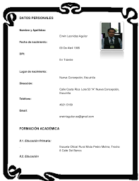 El currículum vitae es un documento en el que se debe mostrar la formación, la vida laboral y las capacidades de una persona para poder ser seleccionada en un. Curriculum Vitae