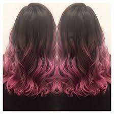 53 Ideas Hair Pink Brown Brunettes Pink Hair Pink Hair Dye Brown Ombre Hair