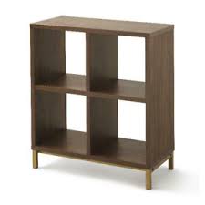Shop with afterpay on eligible items. Walnut Cube Storage Bookcases 4 Shelves For Sale Ebay