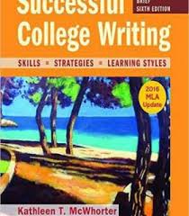Successful College Writing Pdf College Writing Writing Skills Learning Styles