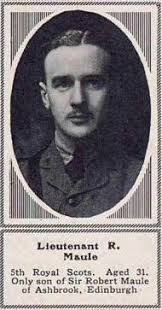 Lieutenant Robert Maule (1885-1915)
