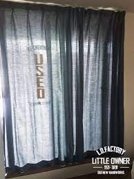 デニム風激安カーテンでメンズ部屋にチェンジ little owner 男前インテリア カーテン カーテン カーテン インテリア