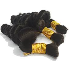 Human hair braiding from julia hair. Buy Hannah Queen Product Wholesale Human Hair Bulk In Factory Price 3 Bundle 150g Brazilian Loose Wave Bulk Hair For Braiding Human Hair No Weft 18 20 22 Inch 50g Piece Online In India B07n475d7t