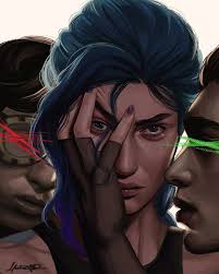 spoilers ep3] "Stop calling me that! It's Jinx now. Powder fell down a  well. Everyone, shut up! I need to think." by @Laurarts_23 : r/arcane