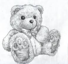 Pencil Drawings Of Teddy Bears Teddy Bear Drawing Bear Drawing Teddy Bear Sketch