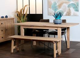 En effet, les rangements chaussures se font matin et soir. Banc De Table Bois Recycle Clair 150 Cm Salerne Bancs Pier Import