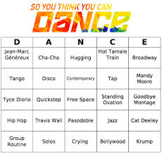 So You Think You Can Dance Bingo Free Set Of 10 Downloadable And Printable Bingo Boards Play Along W Bingo Printable Bingo Cards So You Think You Can Dance