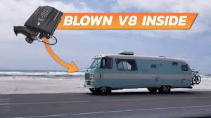 Image result for Blue 1968 Motor Home