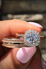 Discover beautifully crafted stackable, banded, wedding rings for her and more. 30 Rose Gold Wedding Rings For The Romantic Bride To Be Oh So Perfect Proposal