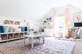 Office Playroom Reveal Style Your Senses Office Playroom Home Office Decor Feminine Home Offices