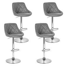 We did not find results for: Artiss Set Of 4 Kitchen Bar Stools Swivel Bar Stool Pu Leather Gas Lift Chairs Grey Qubyk Uk