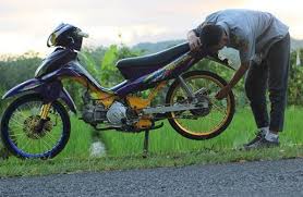 Shape about agnate to the jetski. Jupiter Z 2008 Modif Standar Demico Co