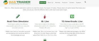 We hope from this page you can learn more about td ameritr. Td Ameritrade Works With Das Trader Now Tdameritrade