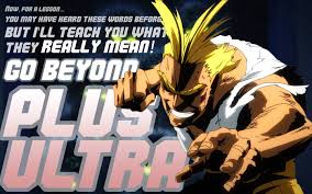 Here are some of the most inspirational all might quotes from my hero academia. Plus Ultra Wallpaper All Might Vs Nomu Dubbed Quote Bokunoheroacademia