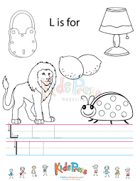 L'alphabet online worksheet for débutant. Alphabet Tracing Worksheet L Kidspressmagazine Com