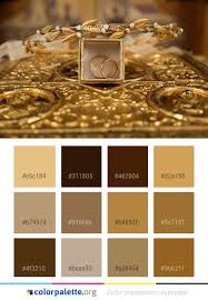 Gold Metal Brass Color Palette Colors Inspiration Graphics Design Inspiration Beautiful Colorpalette Palettes Idea Co Brass Color Color Palette Color