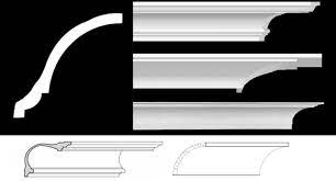 Gypsum ceilings & interiors supplies and installs gypsum crown moldings at affordable rates. Plaster Crown Mouldings Architectural Interior Designs Decocraft