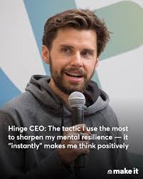 Hinge founder and CEO Justin McLeod credits his productivity at least  partially, to his easy-going wellness routine. cnb.cx/4iX9WXv