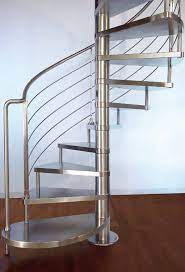Marretti Srl Steel Structure Spiral Staircase Internal