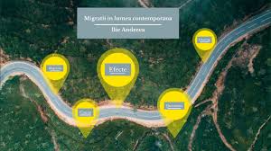 Prima forma se datoreaza in principal hotararii indivizilor motivata de dorinta imbunatatirii situatiei lor materiale, iar migratia politica este provocata de considerente de. Migratii In Lumea Contemporana By Andreea Ilie
