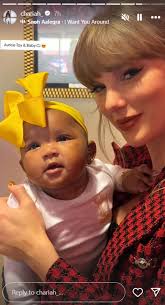 Taylor Swift has fans swooning as she cuddles Mecole Hardman and Chariah  Gordon's baby daughter