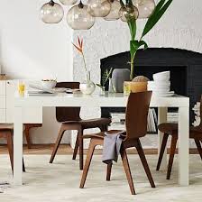 Parsons Dining Table Rectangle West Elm Dining Room Dining Table Dining Chairs