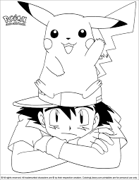 Millions of people around the world love these adorable creatures and play with them at all ages because not only can they follow the adventures of. Pokemon Online Coloring Page Coloring Library