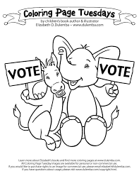 Get free printable coloring pages for kids. Election Coloring Pages Torte