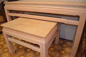 七尺訂製純正台灣檜木厚料實材佛桌 home decor decor furniture