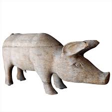 1930 S American Folk Art Wood Pig 1stdibs Com American Folk Art Folk Art Pig Art