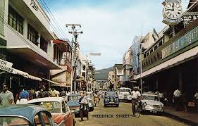 Frederick Street Shopping Centre Port Of Spain Trinidad Postcard Port Of Spain Trinidad Trinidad Trinidad Culture